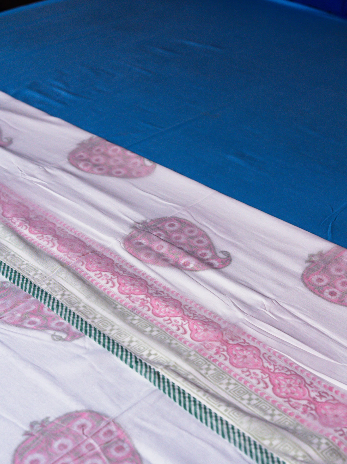 Hand Block Print Muslin Dohar - Single Bed