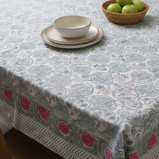 Hand Block Print Table Cover