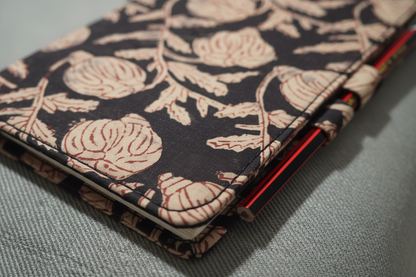 Craft Fabric Notebook (With Pen Holder)