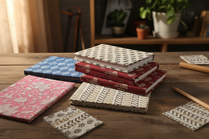 Craft Fabric Notebook - Large