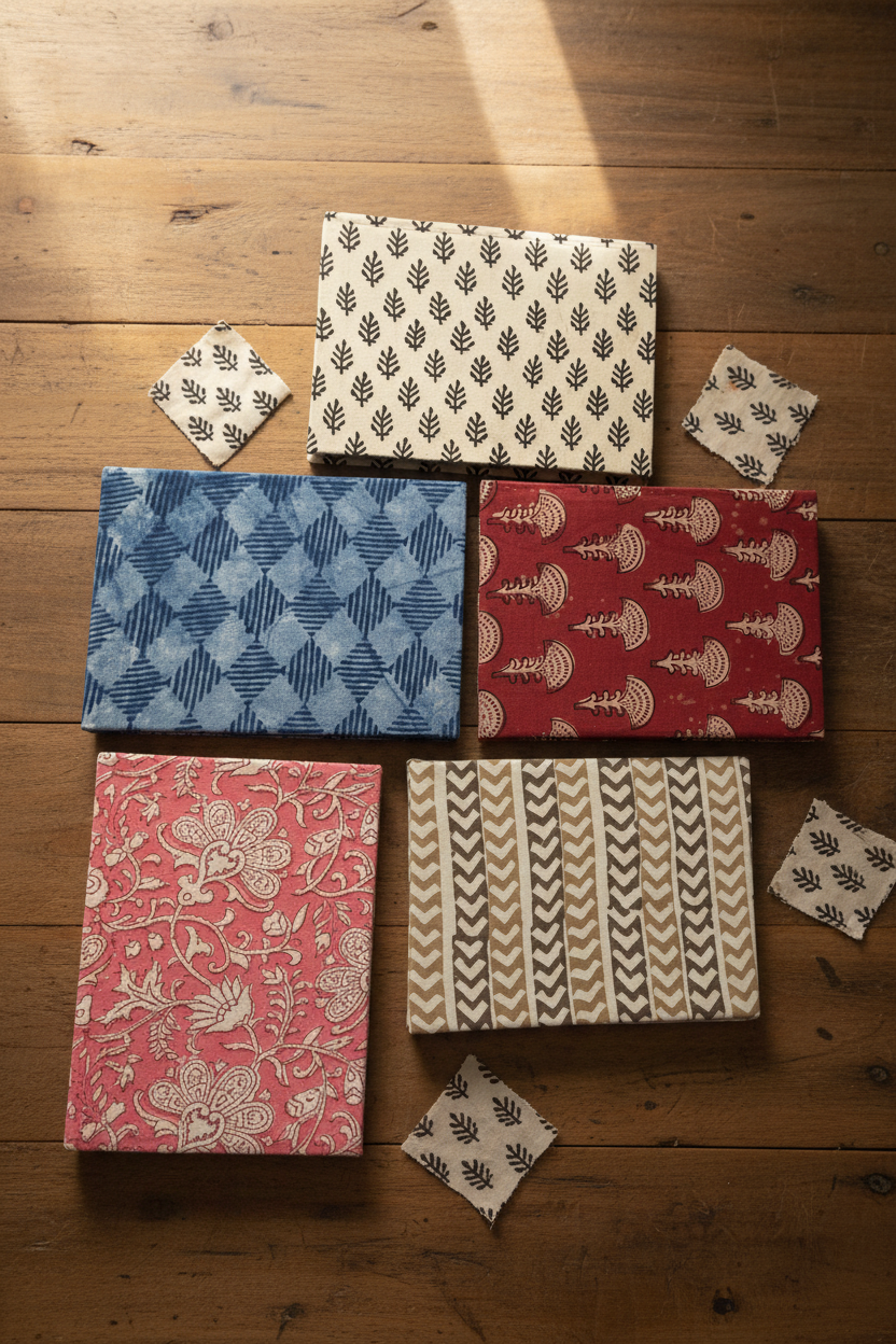 Craft Fabric Notebook - Large