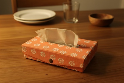 Craft Fabric Paperboard Tissue Holder