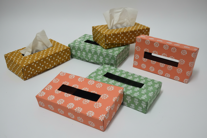 Craft Fabric Paperboard Tissue Holder