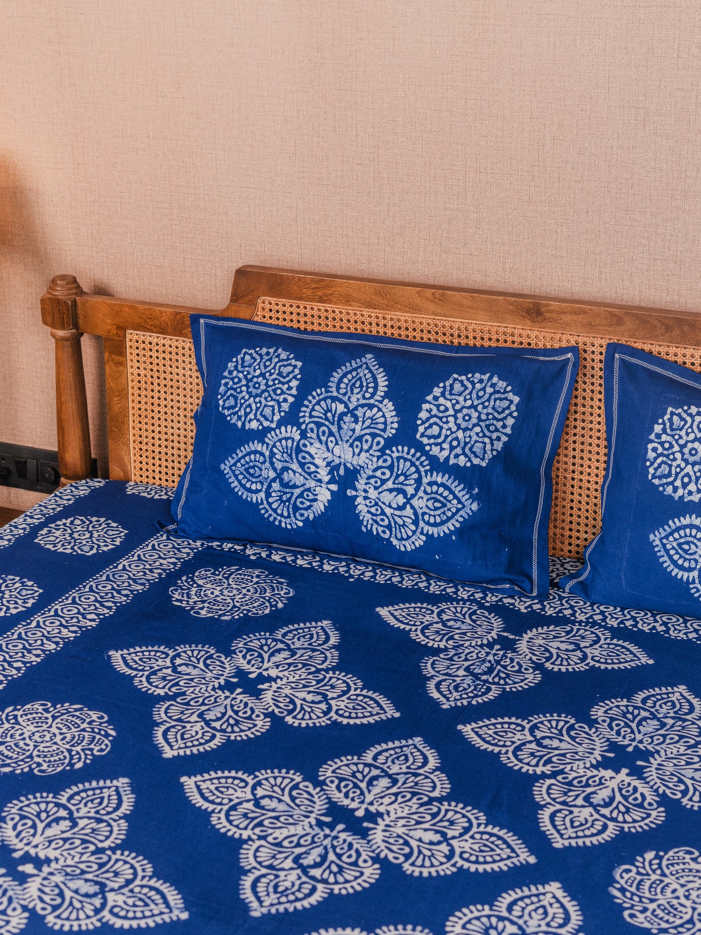 Batik Cotton Double Bedsheet