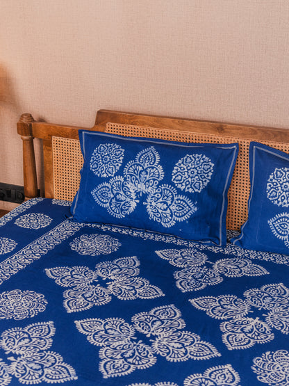 Batik Cotton Double Bedsheet