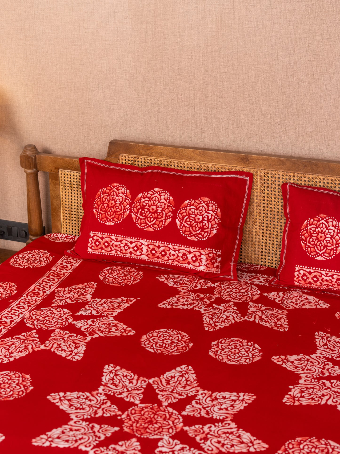Batik Cotton Double Bedsheet