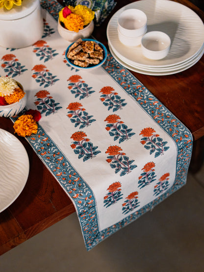 Hand Block Print Table Runner
