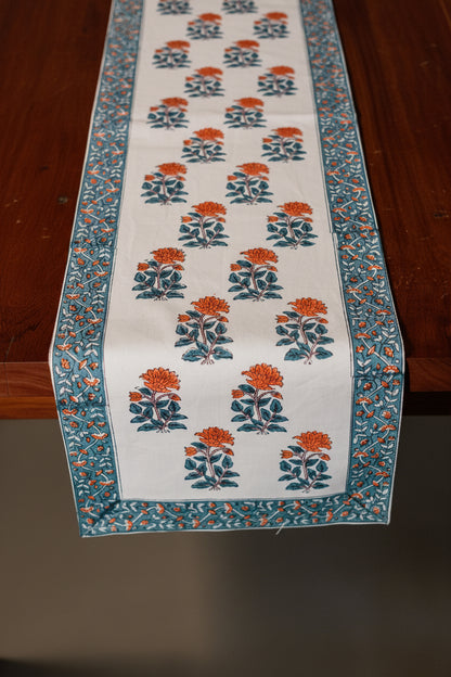 Hand Block Print Table Runner