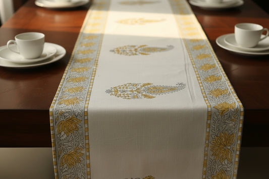 Hand Block Print Table Runner