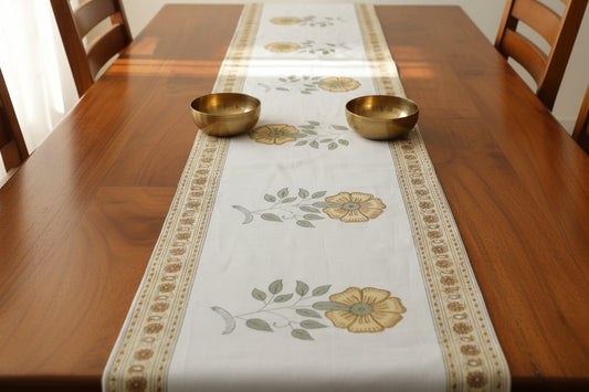 Hand Block Print Table Runner
