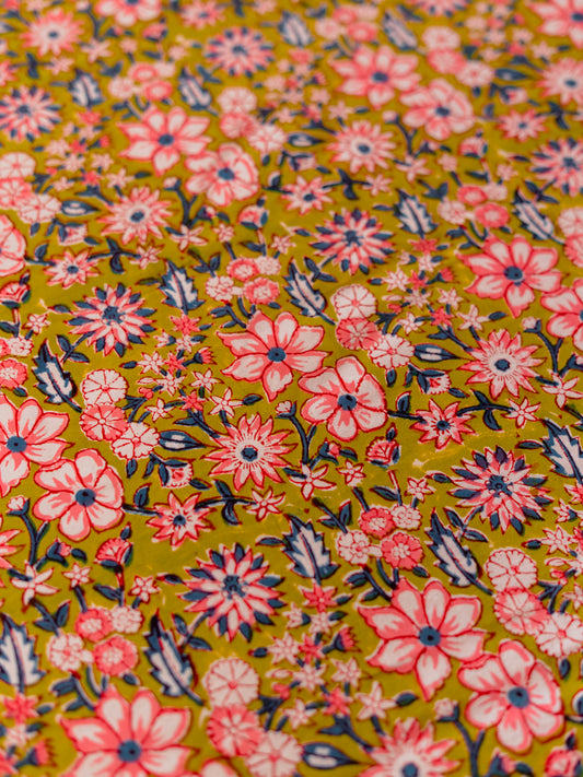 Hand Block Print Double Bedsheet