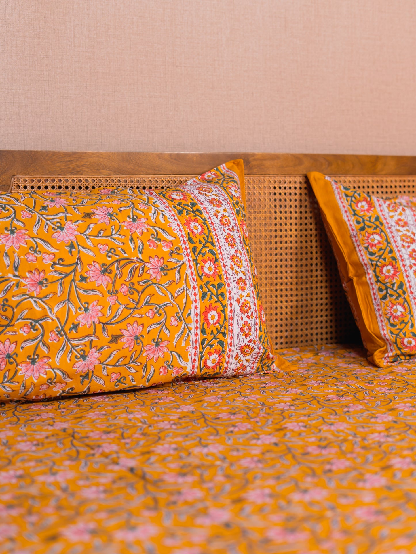 Hand Block Print Double Bedsheet