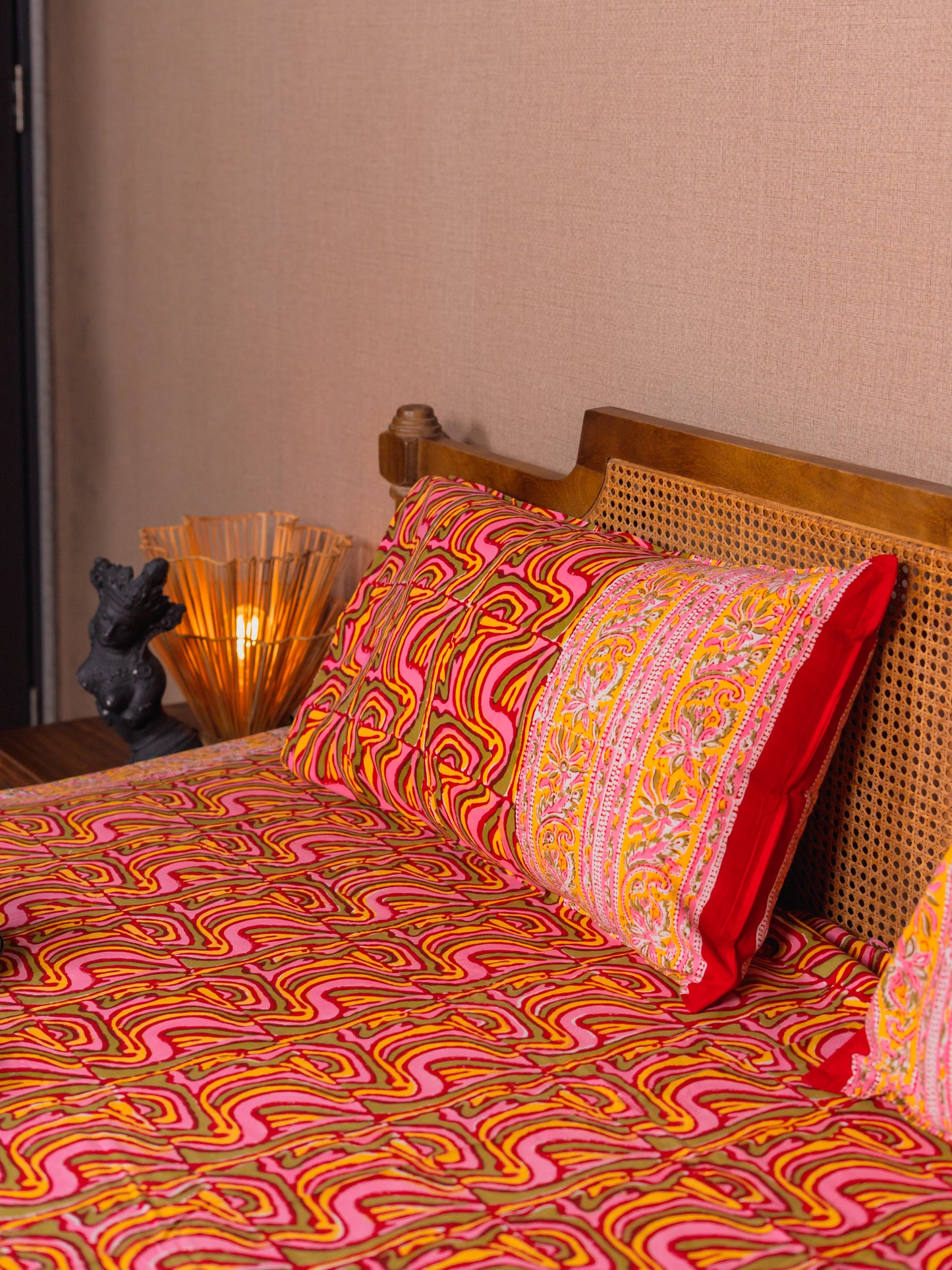 Hand Block Print Double Bedsheet