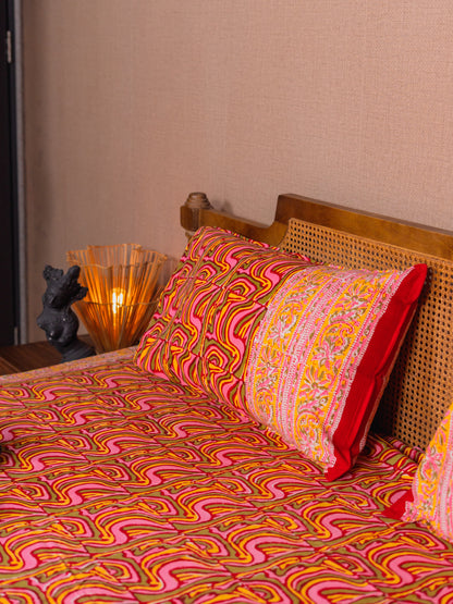 Hand Block Print Double Bedsheet