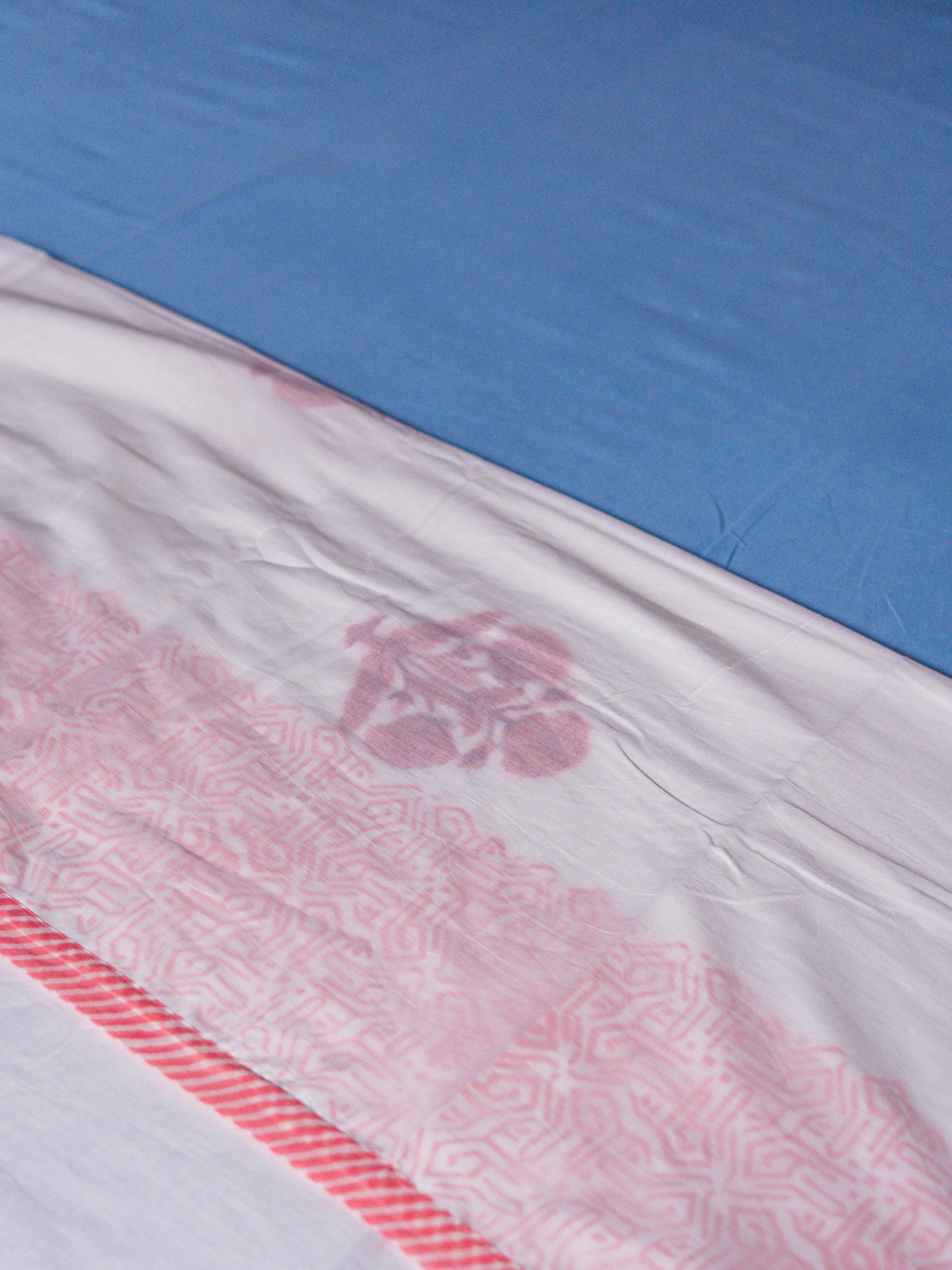 Hand Block Print Muslin Dohar - Single Bed