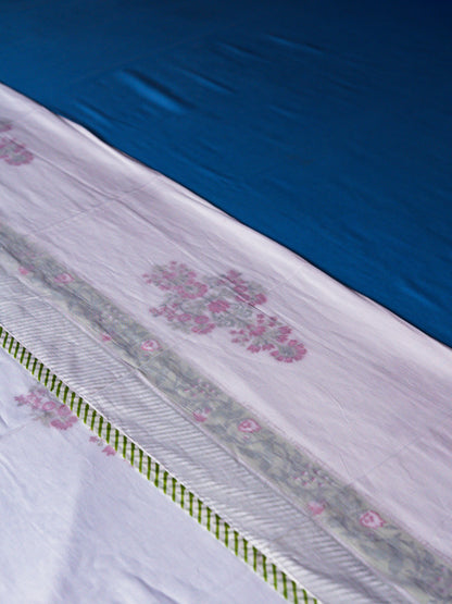 Hand Block Print Muslin Dohar - Single Bed