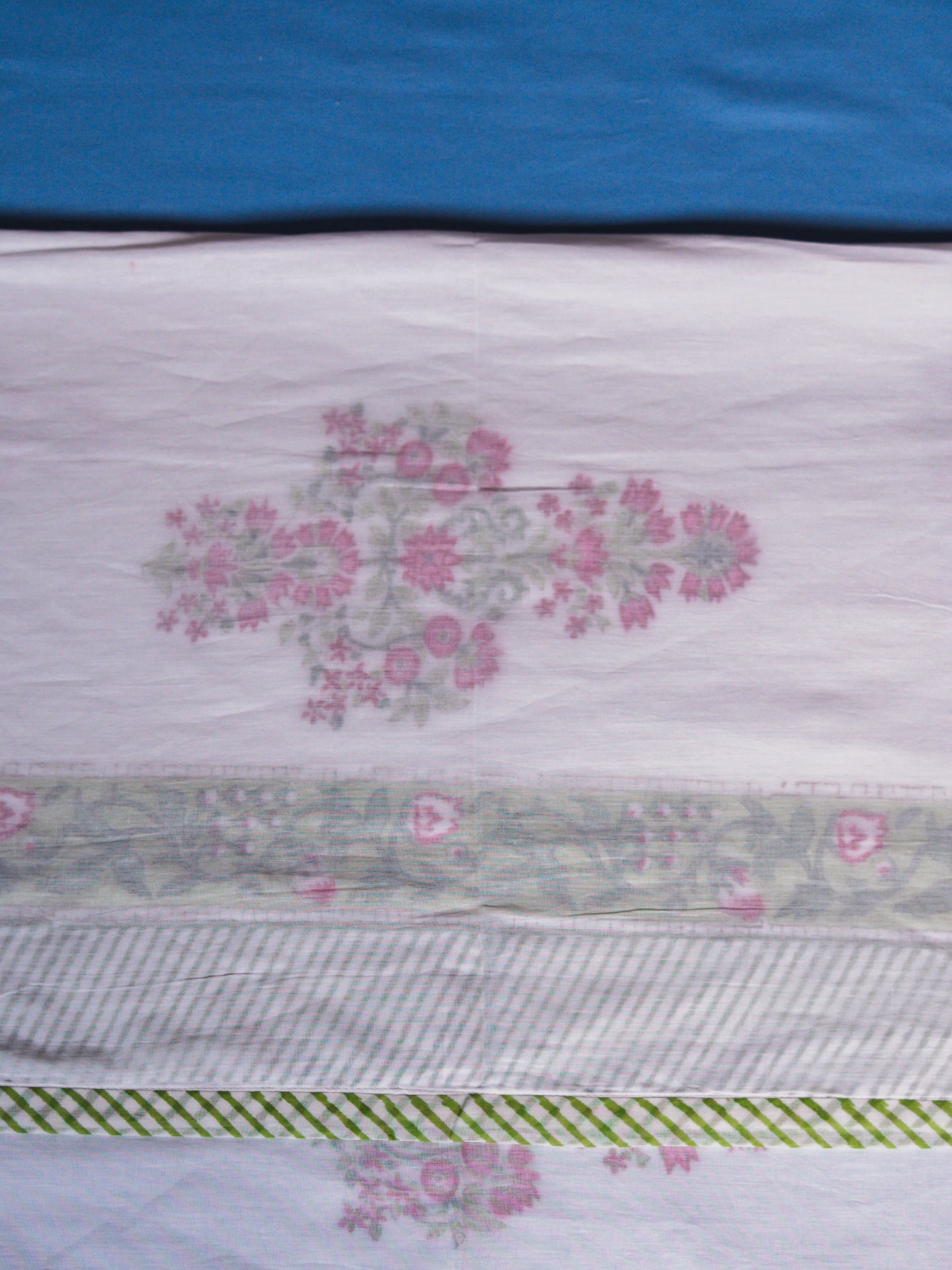 Hand Block Print Muslin Dohar - Single Bed