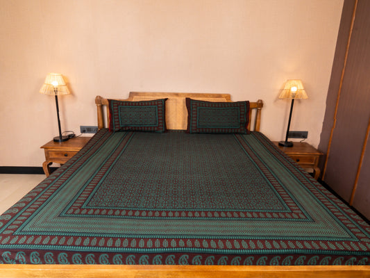 Bagh Print Bedsheet
