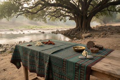 Bagh Print Table Cover