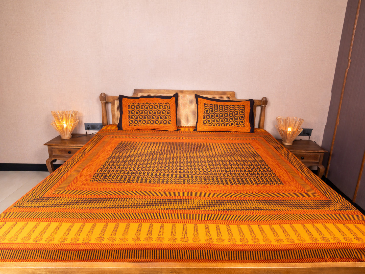 Bagh Print Bedsheet