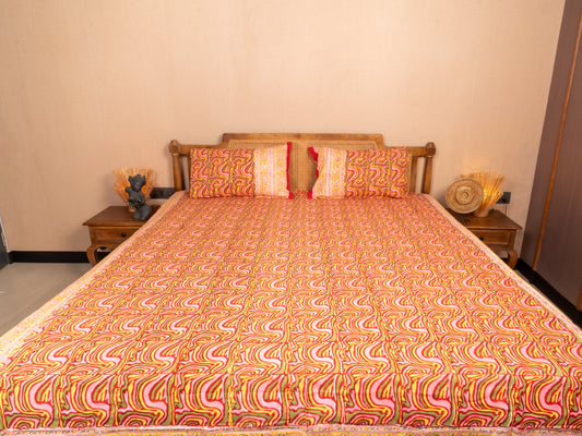 Hand Block Print Double Bedsheet