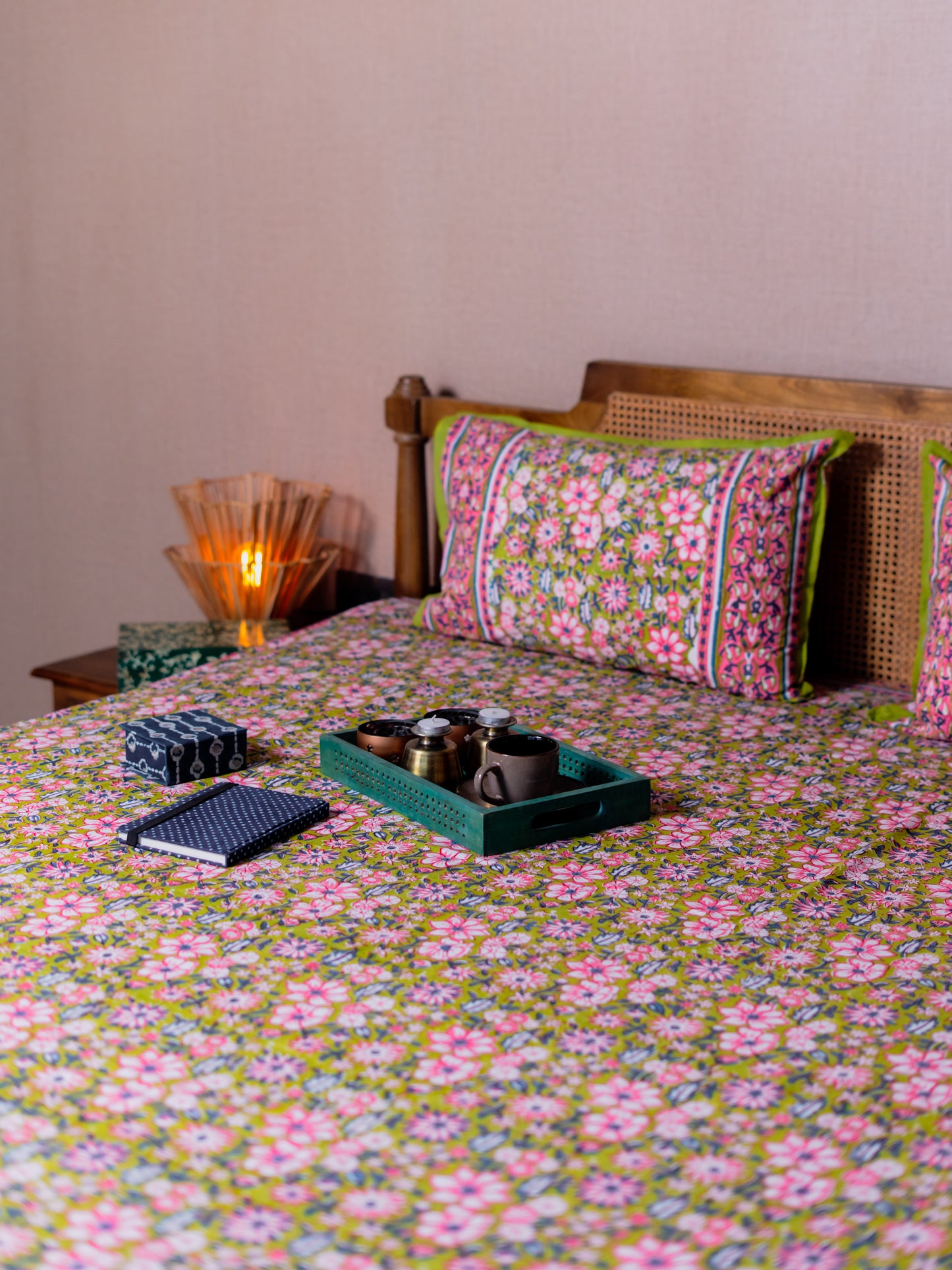 Hand Block Print Double Bedsheet